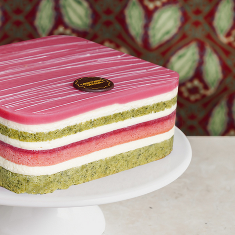 Himbeer Mascarpone Torte | Torte des Monats